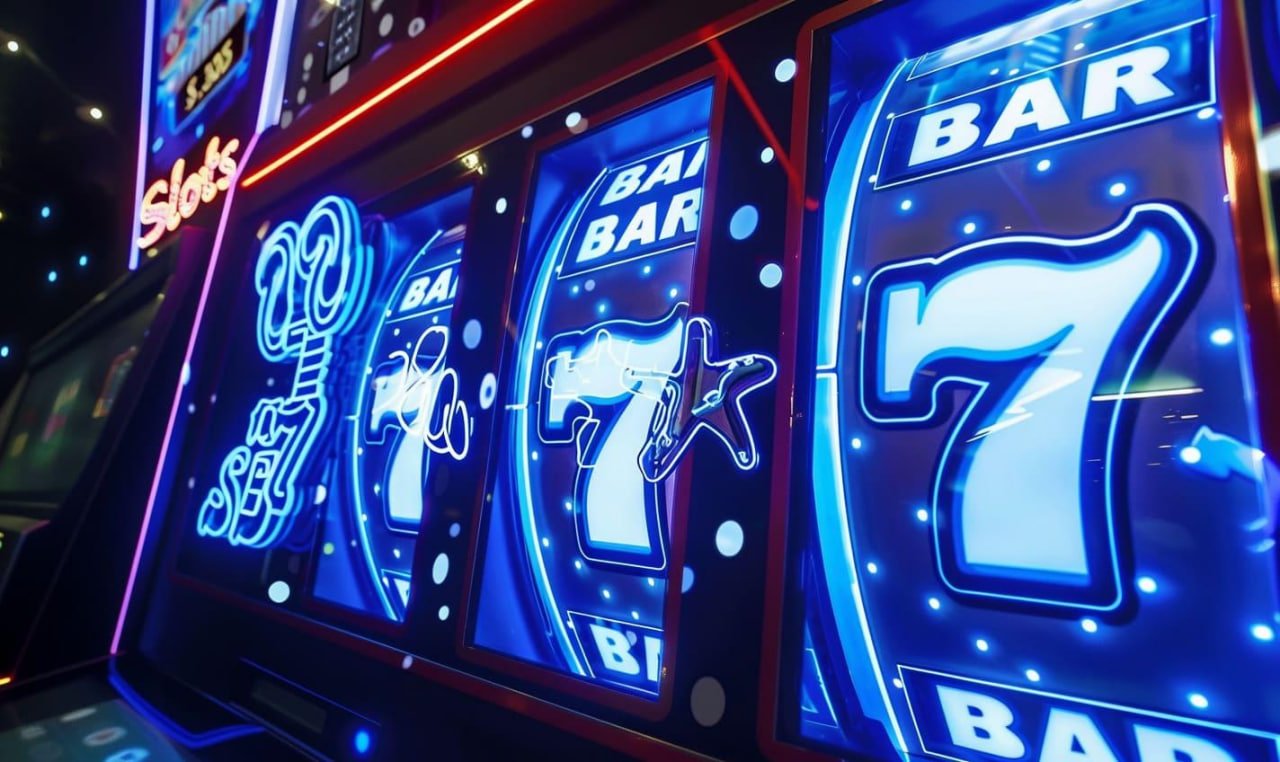 7555 com sports betting hero image with a purple neon match-day theme